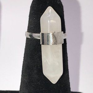 Sizeable Imitation Quartz Ring